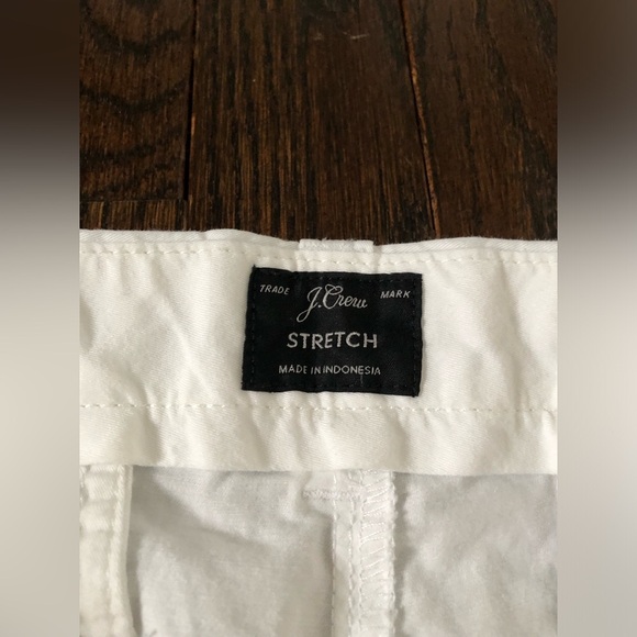 J.Crew Men’s 32W White Stretch Chino Shorts w/9” inseam - VGUC! - Picture 5 of 11